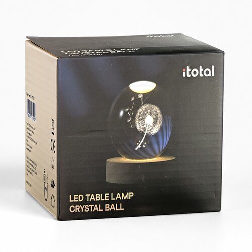  Kristalna stona lampa Sfera Maslačak, 8 cm Slike