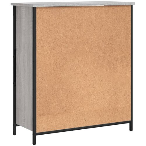  Komoda boja hrasta sonome 70 x 30 x 80 cm od konstruiranog drva Siva Slike