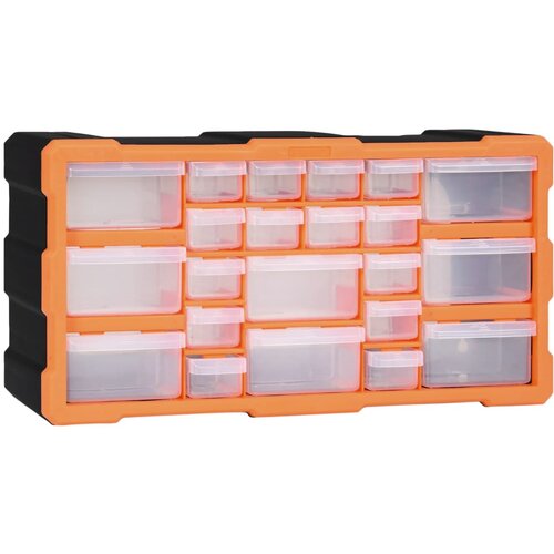 VidaXL Organizator s 22 ladice 49 x 16 x 25,5 cm Slike