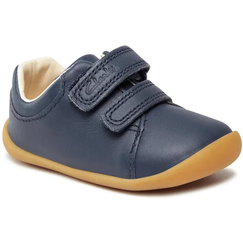 Clarks Nizki čevlji Roamer Craft T 261422866 Navy Leather