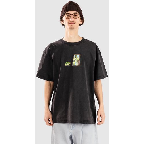 A-Lab Jerry Mirror Flexing Boxy T-shirt vintage black Cene