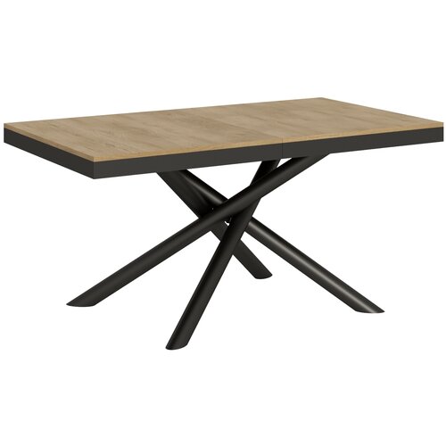 Itamoby &amp;nbsp; Famas Evolution (90x160/420 cm) - hrast, barva nog: antracit - raztegljiva jedilna miza, (20842668) Slike