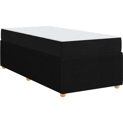 VidaXL krevetna konstrukcija ostalo crna 80 x 200 cm tkanina Slike