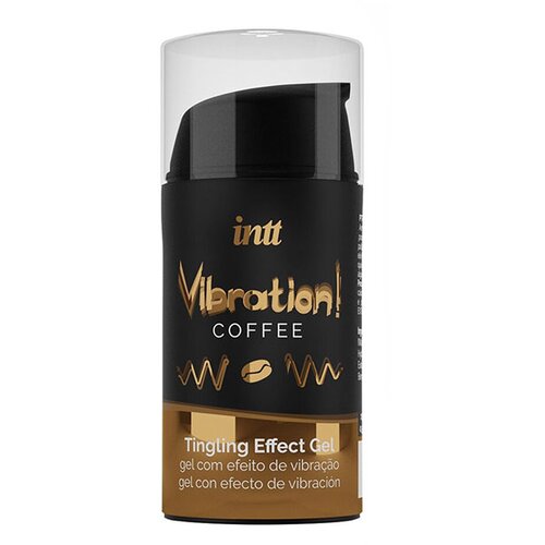 Intt Vibrator Tečni vibrator Vibration! Coffee, 15 ml Slike