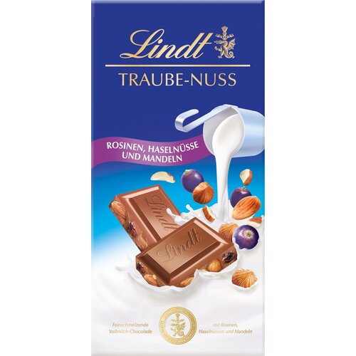 Lindt Čokolada Ma&icirc;tre Chocolatier - rozine in le&scaron;niki - 100 g Cene