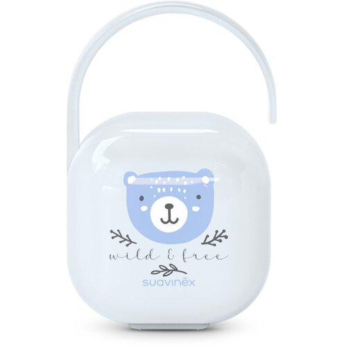 Suavinex Wild & Free Soother Holder kutijica za dudu Blue 1 kom Cijene