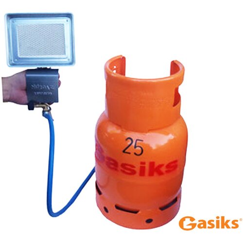  Komplet plinska boca od 5 kg sa grejalicom od 1,5 kW + crevo i prilključci Cene