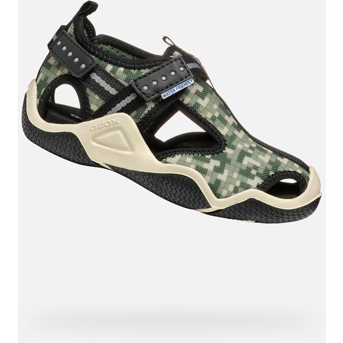 Geox Wader Olive Boys' Sandals - Boys Cijene