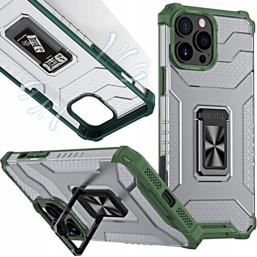 HURTEL OVITEK CRYSTAL RING CASE ZA IPHONE 13 PRO ZELEN, (21972969) Cene