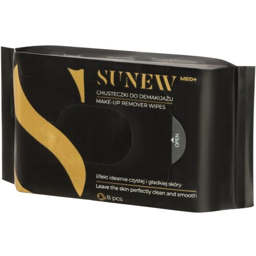 SUNEWMED+ Face and Eye Makeup Remover Wipes robčki za odstranjevanje ličil za obraz in oči 8 kos Slike
