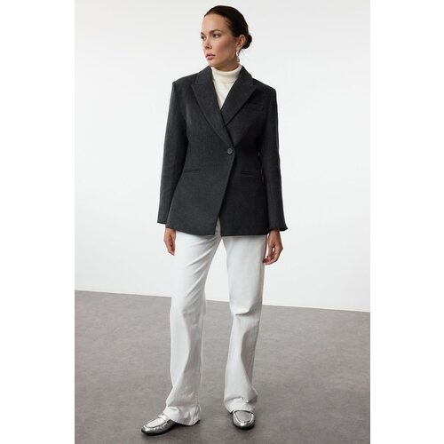 Trendyol Anthracite Cashmere Fitted Blazer Jacket Cijene