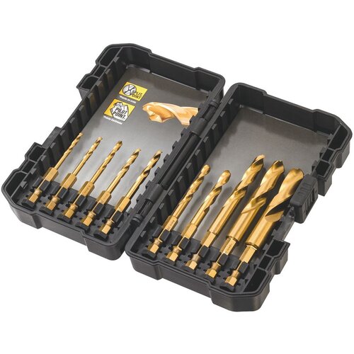 Dewalt DT50050 set 10kom svrdlo titan Slike