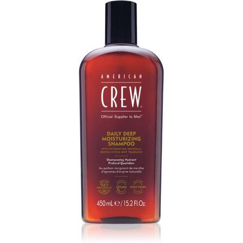 American Crew Daily Deep Moisturizing Shampoo vlažilni šampon za moške 450 ml Cene