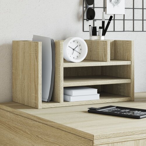  Organizator za stol boja hrasta 44,5x24x25 cm konstruirano drvo Cene