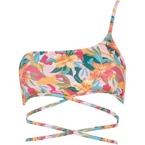 Defacto Regular Fit One Shoulder Floral Print Bikini Top