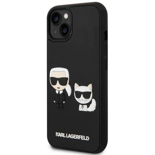 Karl Lagerfeld KLHCP14M3DRKCK za iphone 14 plus 6.7 črna trda zaščita - full bodies 3D Cene