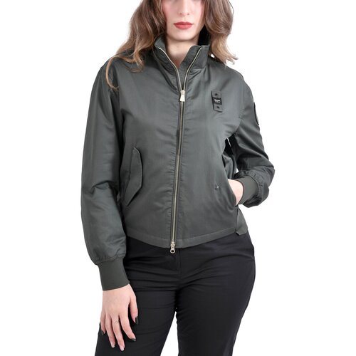 Blauer Jakne 26SBLDC04460 Zelena Cene