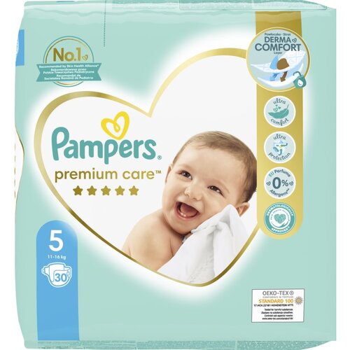 Pampers Premium Care Size 5 jednokratne pelene 11-16 kg 44 kom Cijene