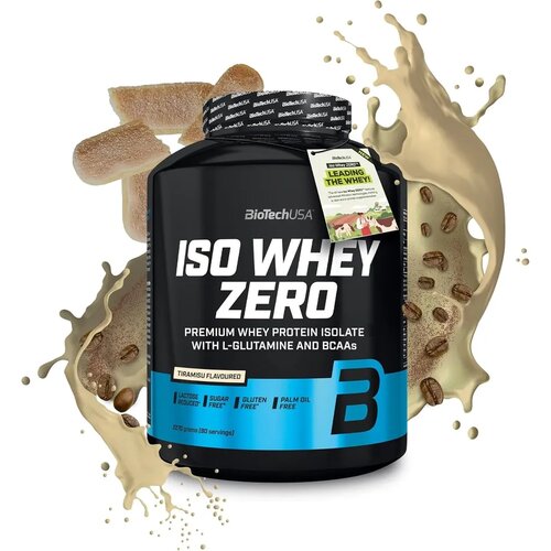 BioTech USA BioTechUSA Protein Iso Whey Zero, Tiramisu, 1800 g Cene