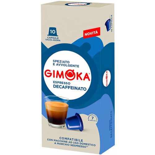 GIMOKA kapsule Nespresso Decaffeinato 10/1 Slike