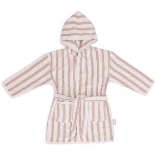 Jollein kopalni pla&amp;scaron;č stripe terry gots 3-4l wild rose Slike