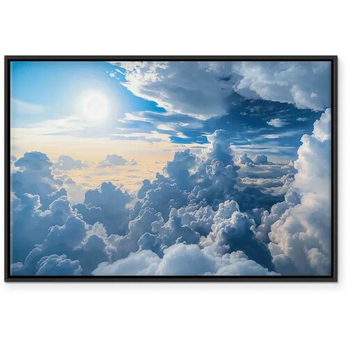  Slika - Symphony of Light: Sun and Clouds Collaborating on a Beautiful Sky 60x40 Cijene