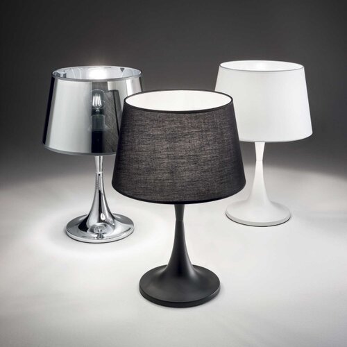 Ideal Lux - Stona lampa LONDON 1xE27/60W/230V bela Slike