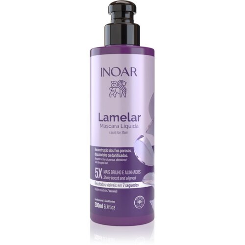 INOAR Lamellar Liquid Mask globinsko hranilna kura za krepitev las 200 ml Cene