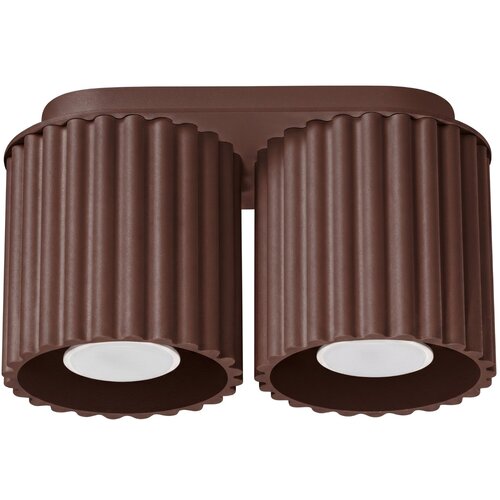 Sollux Lighting Stropna svetilka AURA 2 rjava GU10, (5000285058) Cene