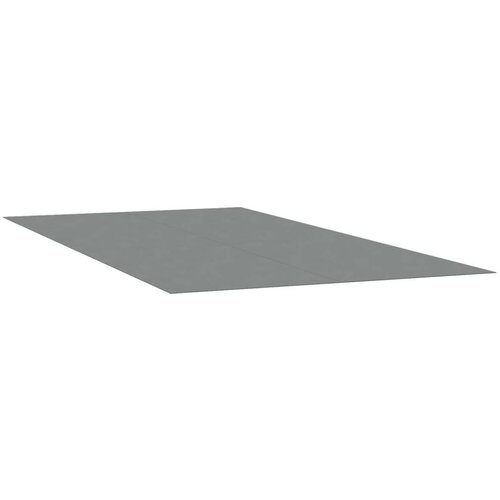 VidaXL Podloga za bazen svetlo siva 500x250 cm poliestrski geotekstil Slike