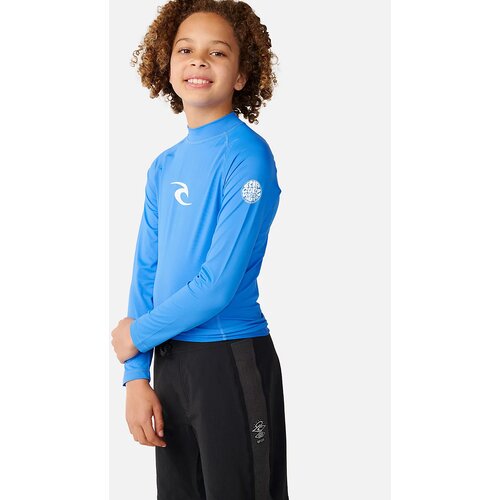Rip Curl Waves UPF Kids Longsleeve Lycra blue gum Slike