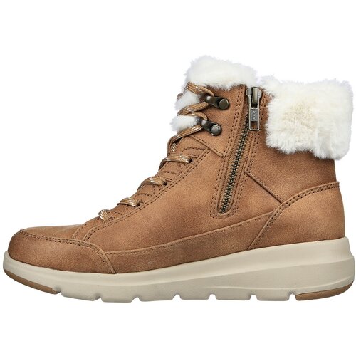 Skechers Gležnjarji BOTINES 144178-CSNT SE&amp;Ntilde;ORA CUERO Kostanjeva Slike