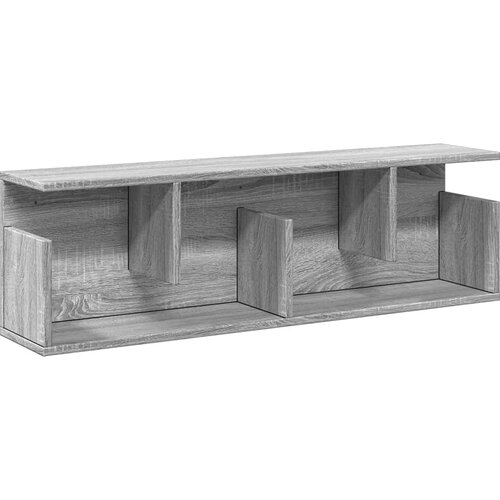Maison Chic Stenska omarica - Zidna omarica 100x20x30 cm siva sonoma inženirski les iu960, (22062865) Cene