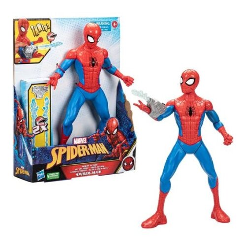 Spin Master Marvel Spider-Man ?lenkasti Twimp z mini metalcem mreže na roki, Ve?barvno, (21552361) Slike