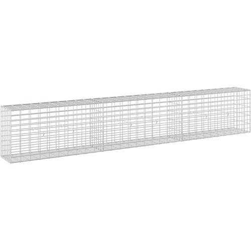  Gabion s žicom debljine 5 mm i mrežom 5x10 cm 300x30x50 cm Slike