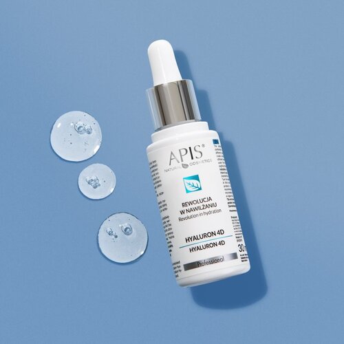 Apis Natural Cosmetics Revolution In Hydration Hyaluron 4D hijaluronski serum za dehidrirano suho lice 30 ml Slike
