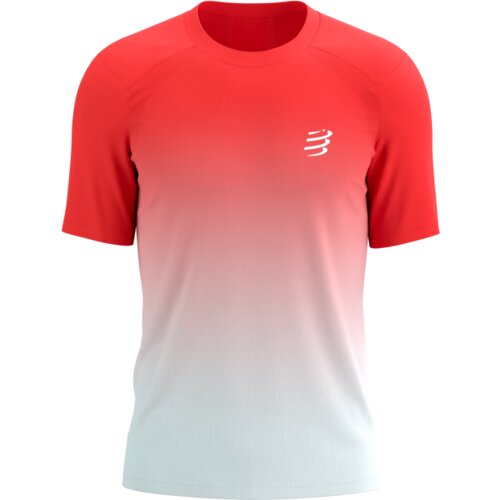  Majica Compressport Performance SS T-shirt Fluo Red/White - S Cijene