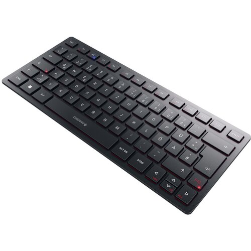 Cherry KW 9200 MINI - Tastatur - QWERTZ - Deutsch - Schwarz&amp;quot; Slike
