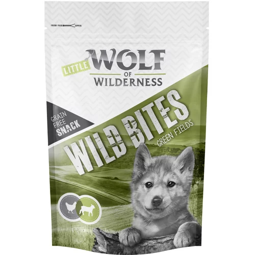 Wolf of Wilderness grickalice - Wild Bites Junior 180 g - Green Fields - janjetina