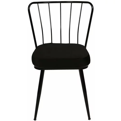 Kalune Design Crne metalne blagovaonske stolice u setu 2 kom Yildiz –