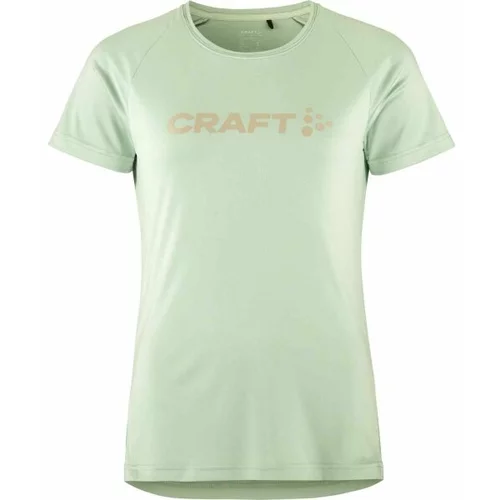Craft CORE ESSENCE LOGO TEE W Ženska funkcionalna majica, svijetlo zelena, veličina