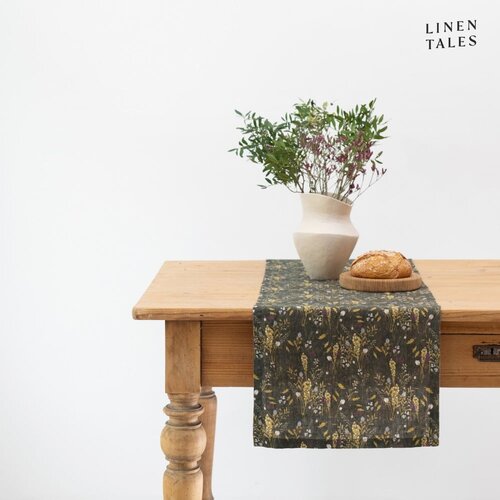 Linen Tales Laneni nadstolnjak 40x200 cm Woodland – Cijene