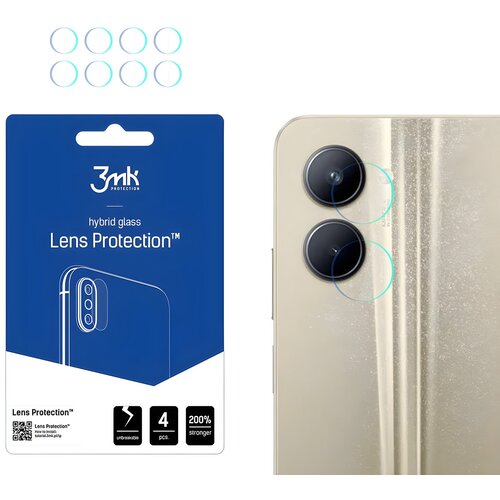  4x Staklo za kameru 3mk za Realme C33 - Prozirna KP22666 Cijene