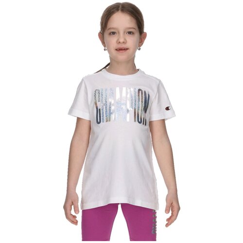 Champion majica KR 405196-WW001 D bela 128 Cene