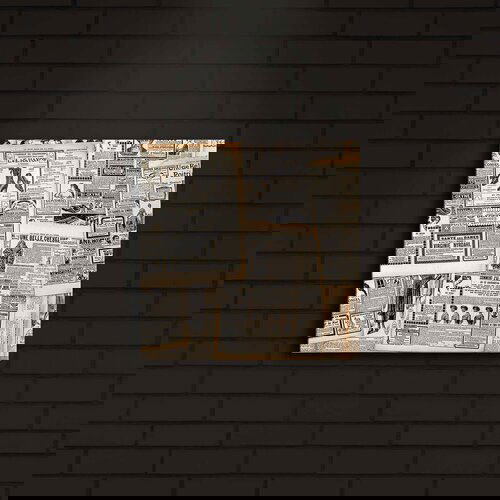 Wallity Slika sa LED osvetljenjem 2828İACT-7, 28x28 cm Cene