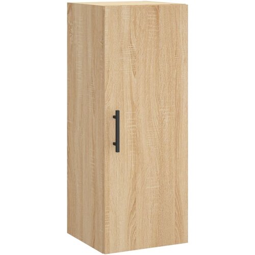  Visoka komoda hrasta sonome 34,5x34x180cm od konstruiranog drva Slike