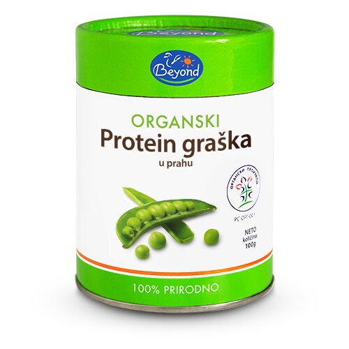 Beyond Protein gra&amp;scaron;ka u prahu organic 100g Slike