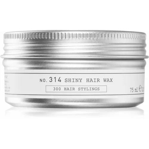 Depot No. 314 Shiny Hair Wax vosek za lase za naravno fiksacijo 75 ml