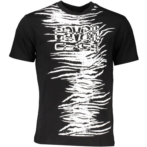 Cavalli Class T-SHIRT SHORT SLEEVE MAN BLACK Cene