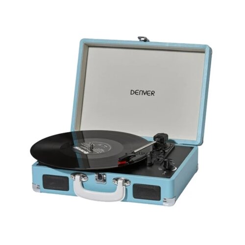 Denver USB Gramofon sa ugrađenim zvučnicima VPL-120 Plava Cijene
